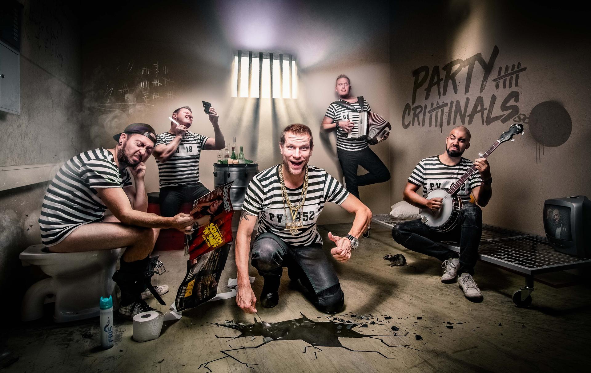 Party Criminals Popmuziek Popband Partyband Boeken