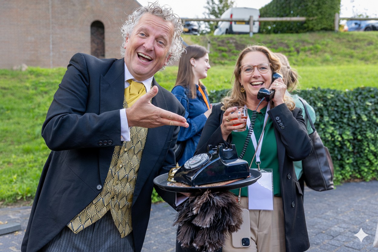 De BellButlers Humor Interactief Act Acteurs Boeken