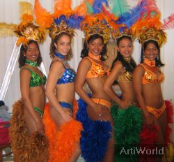 The Carribean Showgirls Danseres Show Boeken