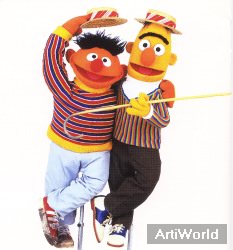 Bert & Ernie Akoestisch Ambulant Duo Act Typetje Boeken