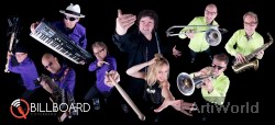 Billboard Allround Feestband Coverband Blazerssectie Boeken