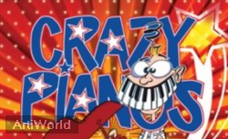 Crazy Piano's On Tour Show Piano Pianospel Act Boeken