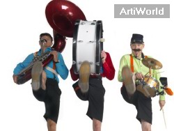 De Funfare Akoestisch Ambulant Trio Muziek Act Boeken