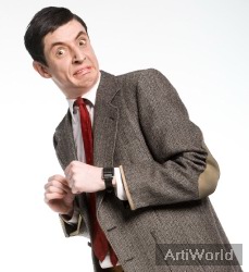 Mr. Bean Live-Act Akoestisch Ambulant Act Typetje Boeken