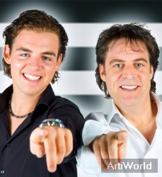 Mulder & Mulder Tape-artiest Zanger Duo Boeken