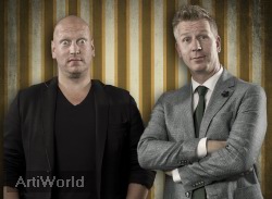 Rob en Emiel Cabaret Duo Humor Magie Boeken